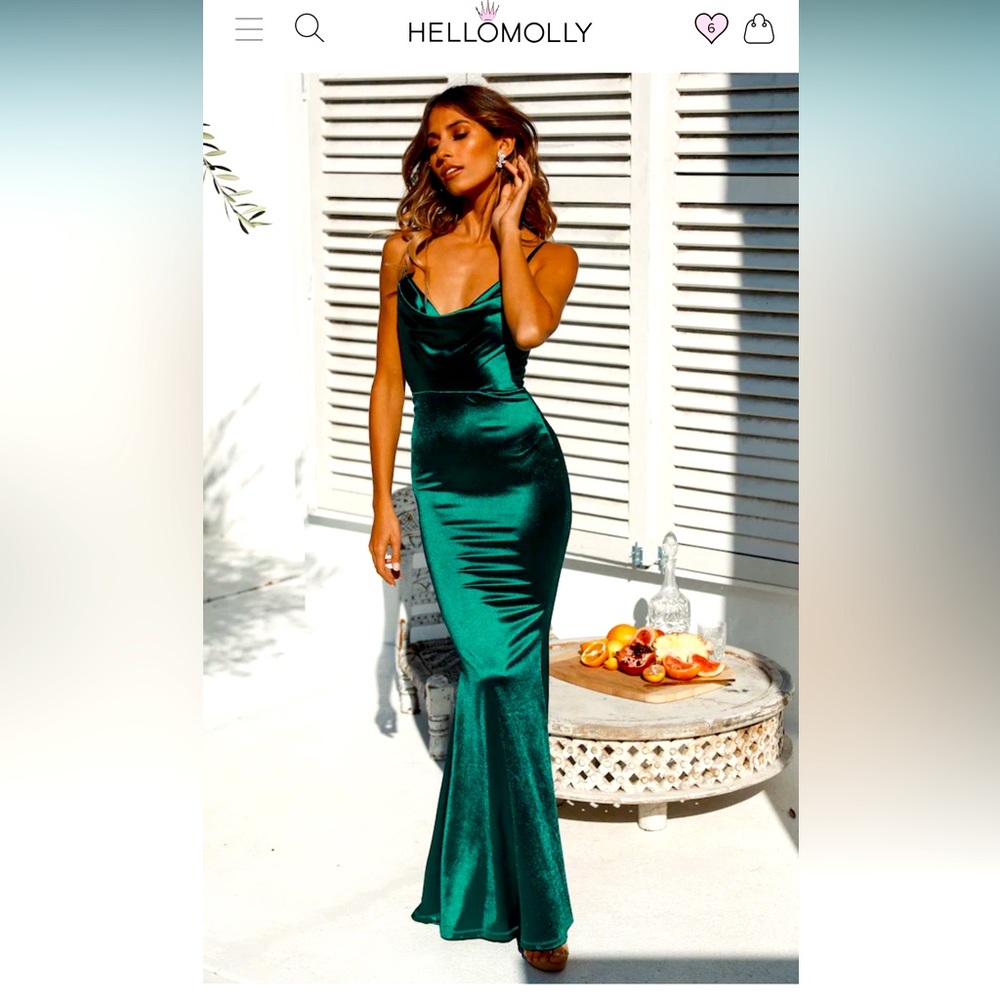 HELLO MOLLY “Our Test Of Time” Green Dress.